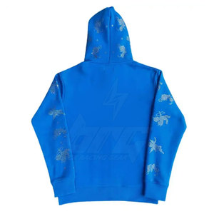Vente en gros Sweats à capuche respirants en coton mélangé pour hommes derniers styles de sweats à capuche personnalisés de couleur personnalisée - Product Image 2