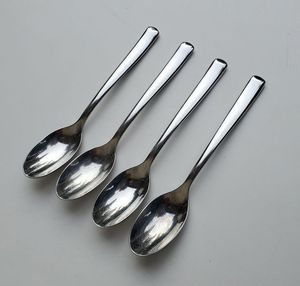 Cucharas de Acero Inoxidable Indias al por Mayor Directamente de Fábrica, Cuchara de Cena Económica, Cuchara Pequeña de Metal para Sopa, Hielo y Mezclas - Product Image 2