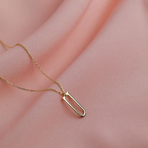 Collar con Dije Artesanal en Forma de Palmera, Plata de Ley 925 Hecha a Mano en Turquía, para Mujer, Compromiso, Boda, Fiesta - Product Image 2