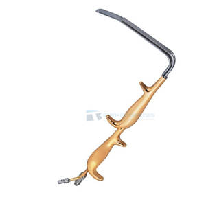 Retractores de fibra óptica de acero inoxidable de calidad superior, agarre cómodo, base de potencia Manual, instrumentos quirúrgicos - Product Image 6