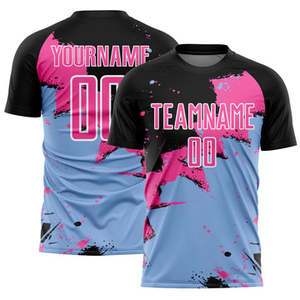 Vente en gros de maillots de football personnalisés unisexes pour adultes, uniformes de football, vêtements de sport d'équipe de club respirants à séchage rapide - Product Image 6