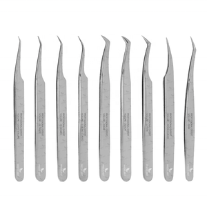 Pinces à cils de haute précision, outil de beauté professionnel pour l'application de cils volumineux et classiques, fournitures de salon - Product Image 1