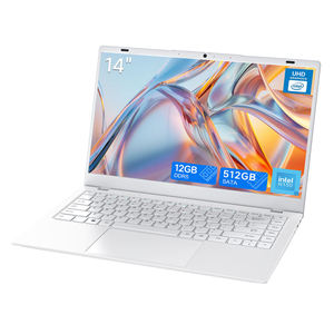 Ordinateur portable de bureau 14 pouces avec clavier américain, lecteur d'empreintes digitales personnalisable, AMD Ryzen 9, écran 144 Hz, 12 Go de RAM, SSD 512 Go dédié - Product Image 1