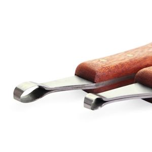 Cuchillo ortopédico de 1 bucle para pezuña, médico de acero inoxidable, reutilizable, veterinario equino, garras de caballo, cuchillo, herramienta para el cuidado de los caballos - Product Image 6