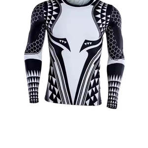 Camiseta de Protección Solar Transpirable Personalizada para Hombre, para Comodidad y Protección en Entrenamientos de BJJ, MMA y Fitness - Product Image 5