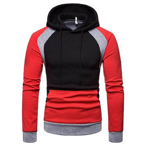 Haute qualité 390gsm hommes chauffant polaire pull à capuche vêtements d'hiver Polyester/coton sweat en relief solide motif impression - Product Image 1