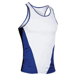 Ensemble de boxe pour homme 2026, léger et respirant, short en polyester/coton et maillot sans manches avec logo frontal, équipement d'entraînement - Product Image 4