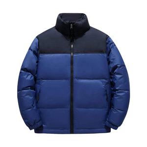 Veste matelassée standard pour hommes de haute qualité imperméable coupe-vent 100% polyester col à capuche taux de gros veste chaude - Product Image 4