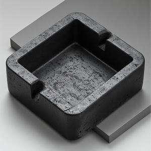Artistic Metal <b>Cigar</b> Ashtray-Eco-Friendly Durable Modern Design for Style-Conscious Users Balancing Beauty Strength Daily - Product Image 4