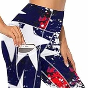 Mode Sublimation impression Push up Leggings femmes décontracté taille haute 100% coton Fitness Leggings fabriqués par robe de sport - Product Image 2