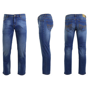 กางเกงคาร์โก้สลิมฟิตของผู้ชาย2025กางเกงยีนส์เอวสูงผ้ายีนส์เอวยางยืดซักเบาขนาดใหญ่พิเศษกันน้ำ - Product Image 2