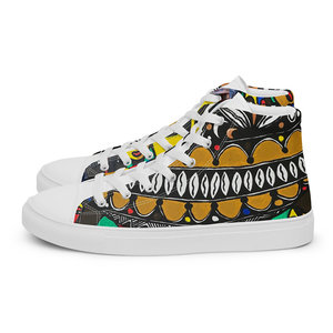 Scarpe da passeggio alte in tela da donna Arugba comode solette in posizione alta per tutte le stagioni-estate autunno inverno - Product Image 1