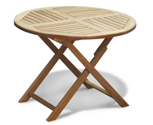 Ensemble de table à manger de jardin en bois moderne de haute qualité, mobilier d'extérieur pour utilisation en parc - Product Image 2