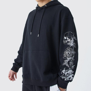 2025 Jogger Chándal Ropa de hombre 100% Algodón Logotipo personalizado Slim Fit Pantalón y pulóver Sudadera con capucha Conjunto para hombres - Product Image 4