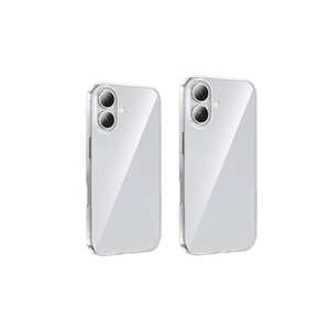 Coque de protection transparente antichoc Netzy SAFA Super Clear en silicone pour iPhone 16 7 Plus, matériau PC - Product Image 4