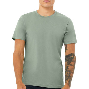 Gym respirante 100% coton impression personnalisée blanc uni hommes t-shirt quantité minimale de commande concevoir vos t-shirts sur mesure - Product Image 4