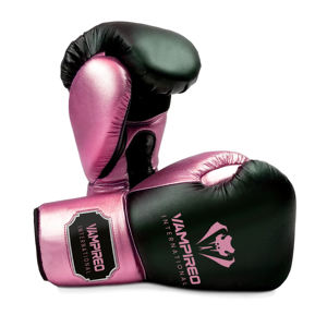 Guantes de boxeo de color con logotipo personalizado, guantes de boxeo de cuero PU resistentes al desgarro con soporte para muñeca, capacidad de marca superior HS - Product Image 3
