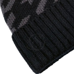 Vêtements de sport d'hiver personnalisés avec votre propre logo, 100% laine, impression numérique, noir gris épais, unisexe - Product Image 5