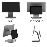 Système de point de vente SUNTEK SC5, écran double Android 16 de 15,6 pouces, tout-en-un, caisse enregistreuse, terminal NFC WiFi 6 pour restaurant, commerce de détail