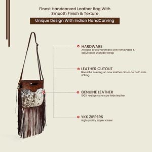 Fleurs gravées sur cuir et peint à la main luxe femmes sac à main noir dames sac à bandoulière femmes sacs à bandoulière - Product Image 3