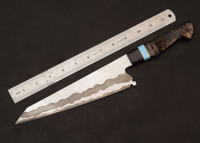 Großhandel Maßgefertigte Großbestellungen OEM ODM Service Handgefertigte Damaszener Stahlklinge Angepasster Griff PRESTIGE BLADES Küchenmesser