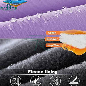 Chaqueta Corta Acolchada para Niñas, Otoño, Manga Larga, Acolchada, Cálida, Transpirable, Lisa - Product Image 5