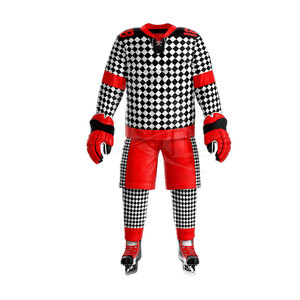 Uniforme de hockey sobre hielo hecho a medida al por mayor para deportes uniforme profesional de hockey sobre hielo de alta calidad - Product Image 2