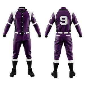 Best Supplier Men's Baseball Uniforms High Quality Custom Made New Arrival Sets Breathable and Printed Hot Sale at Low Price - Product Image 4