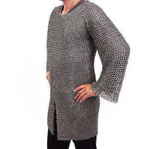 Harnais de Guerrier Médiéval en Mailles d'Acier Doux à Manches Longues, Armure de Chevalier Viking pour Festival Renaissance pour Adulte - Product Image 5