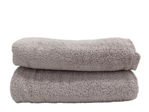 ชุดผ้าเช็ดตัวสี่เหลี่ยมผืนผ้าสำหรับอาบน้ำชุดผ้าขนหนูเนื้อนุ่มและดูดซับได้ดีทำจากผ้าฝ้าย100% พรีเมี่ยมสำหรับการเดินทาง - Product Image 2