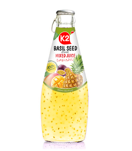 Jus de fruits mélangés aux graines de basilic - Product Image 4