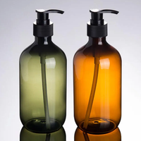 Fabricant vietnamien Pavico certifié ISO 9001, flacon pompe en plastique PET écologique de 500 ml pour gel douche, lotion, shampoing, vaporisateur