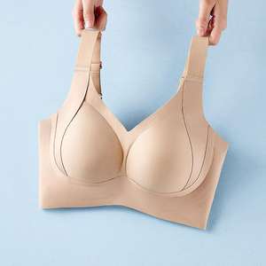 Soutien-gorge de maintien sans fil personnalisé avec bretelles réglables pour femmes corpulentes, soutien-gorge de mise en forme, impression numérique pour adultes - Product Image 6