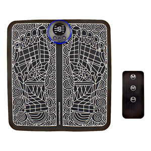 <b>Electric</b> <b>Foot</b> <b>Massager</b>, Portable Muscle Massage Mat - Assorted Colors - Product Image 2