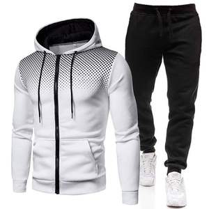 Precio bajo de alta calidad liso 100% algodón transpirable hombres chándales diseños elegantes pantalones de chándal de moda ropa deportiva chándales - Product Image 6
