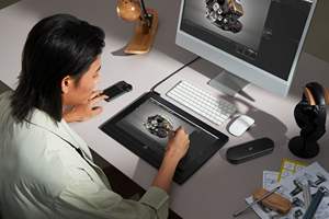 Tableta de Dibujo con Pantalla Táctil OLED 4K Artist Ultra 16 de 15.6 Pulgadas "   + Lápiz Dual 16K + Control Remoto Inalámbrico K05 con Atajos + Laminación Completa - Product Image 4