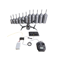KNOFC - Piezas de Equipos de Comunicación de Transmisión de Imagen por Fibra Óptica FPV, Carrete de Fibra Óptica para Drones, 40 km