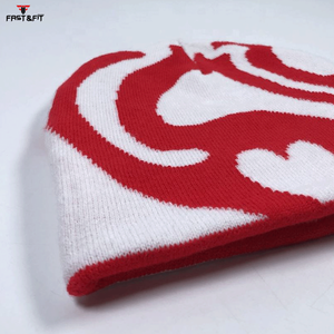 Nouvelle conception, haute qualité, respirant, imperméable, en coton polaire tricoté, bonnets et casquettes, bonnets d'hiver unisexes, broderie 3D - Product Image 6