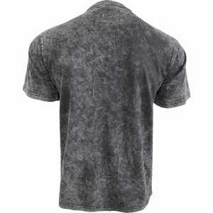 Camiseta de gran tamaño Boxy Fit con lavado ácido para hombre, Camiseta 100% de algodón de alta calidad con logotipo personalizado, imitación Vintage de alta calidad - Product Image 5