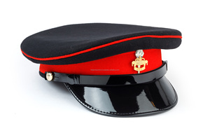 หมวกแก๊ปทรงสูงระดับไฮเอนด์ ปักตราสัญลักษณ์แบบกำหนดเอง ชุดเครื่องแบบ หมวกทรงแข็ง ผู้ผลิตขายส่ง - Product Image 6