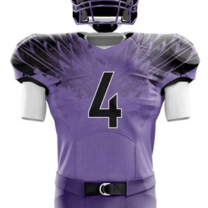 Fabrication OEM, prix compétitif, uniforme de football américain, qualité supérieure, 100 % polyester, uniforme de football américain à vendre - Product Image 2