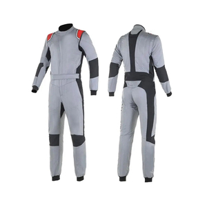 ชุดแข่งรถโกคาร์ทแบบสั่งทำชุดเล่นกีฬาระบายอากาศได้ดีชุดแข่งรถโกคาร์ทชุดกันสียอดนิยม - Product Image 4