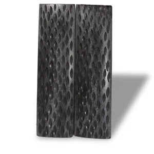 Mango de Cuchillo de Hueso de Búfalo Natural, Estilo Náutico Color Camel, Recuerdo Animal, Teñido con Técnica de Estabilización Pintada para Artesanías - Product Image 1