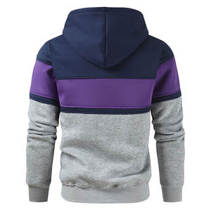 Fournisseur direct d'usine, échantillon gratuit, sweat-shirts d'hiver pour hommes, 100% coton, tissu éponge, écologique, vêtements décontractés, streetwear - Product Image 2