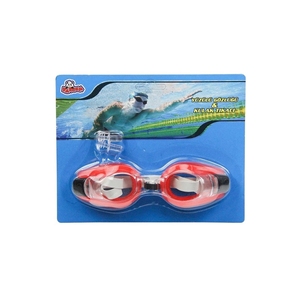 Ensemble d'accessoires de maillot de bain unisexe blanc pour enfant 2088, pince-nez et bouchons d'oreilles haute performance pour la natation - Product Image 1
