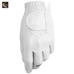 Guantes de golf de cuero Cabretta de alta calidad logotipo personalizado antideslizante al por mayor para deportes - Product Image 5