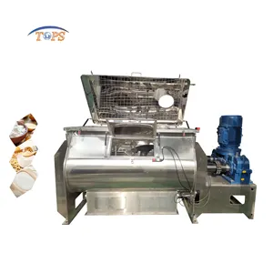 Durable 2000L Pineapple Apple Orange Double Shaft Paddle Flour Mixer Machine