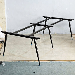 CONE Concept Midcentury Design Iron <b>Table</b> and Chair/Cabinet Legs 240x120cm Assembly Required for Dining <b>Sofa</b> Furniture-HCCO010 - Product Image 2