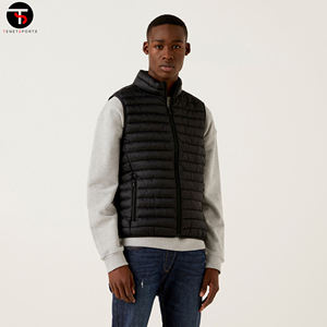Gilet à bulles d'hiver personnalisé de haute qualité pour hommes Polyester respirant pour gilet confortable par temps froid - Product Image 3