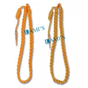 Cordón de hombro al por mayor de Lami's Industries, aiguillette de hilo de bullion/hilo de seda, cordón personalizado de alta calidad para uniformes ceremoniales - Product Image 3